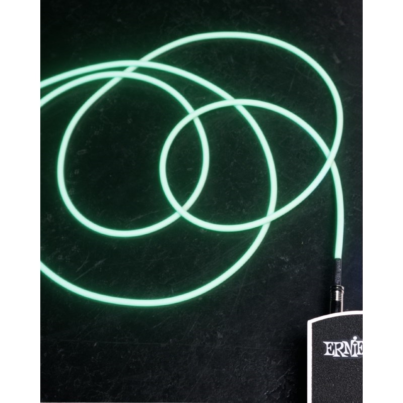 ERNIE BALL Flex Cable 20ft S/S (Glow In Dark) [#6437] 画像3