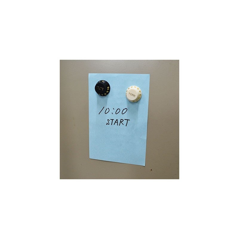 PERRI'S GNM-01 GUITAR KNOB MAGENTS BLACK (4PACK) 画像4