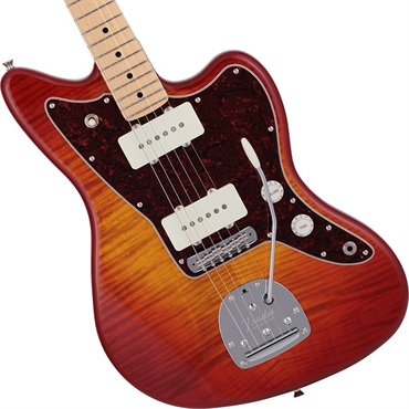 Fender Made in Japan 2024 Collection Hybrid II Jazzmaster FMT (Flame Sunset Orange Transparent/Maple) 画像3