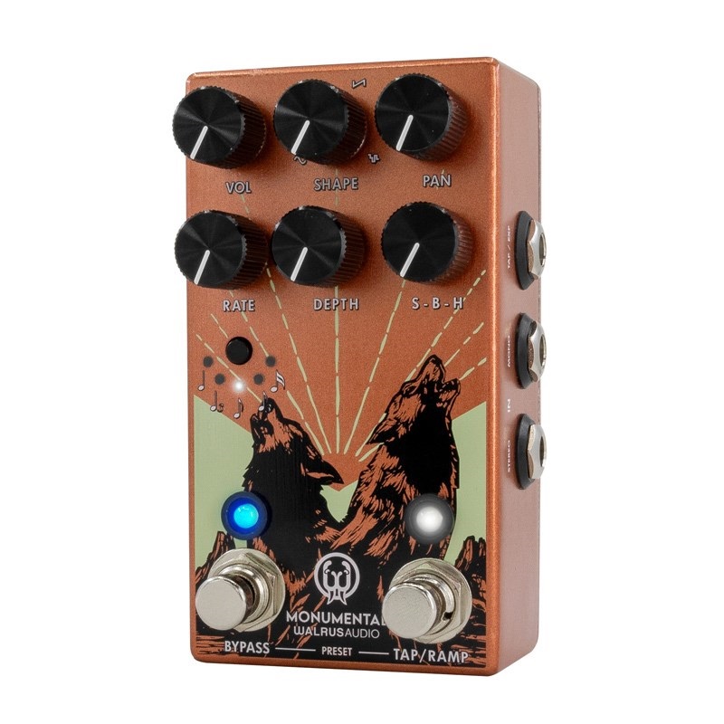 WALRUS AUDIO Monumental Harmonic Stereo Tremolo（ORANGE） 画像3