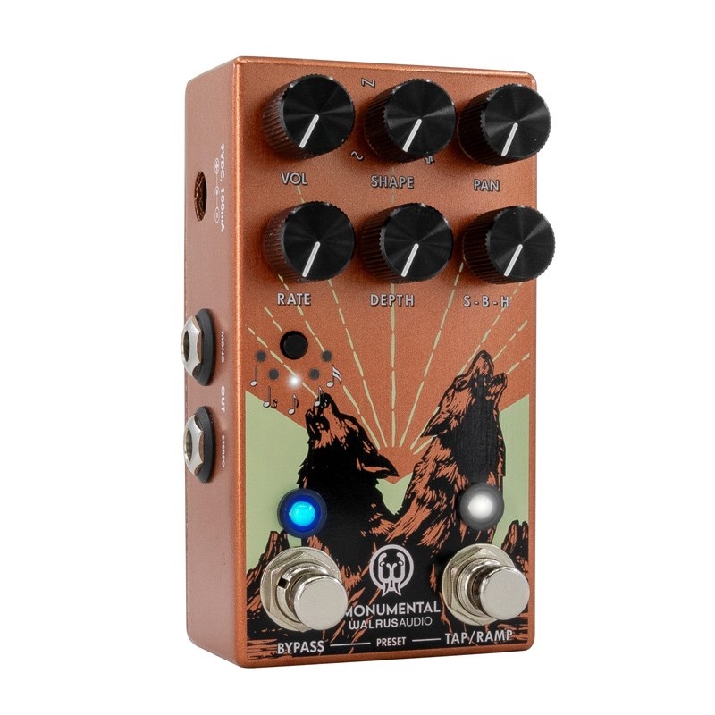 WALRUS AUDIO Monumental Harmonic Stereo Tremolo（ORANGE） 画像4