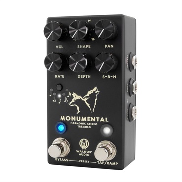 WALRUS AUDIO Monumental Harmonic Stereo Tremolo（BLACK） 画像3