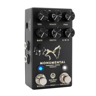 WALRUS AUDIO Monumental Harmonic Stereo Tremolo（BLACK） 画像4