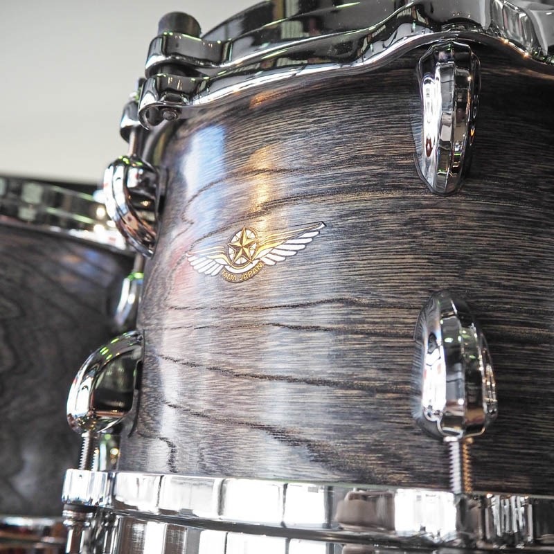 TAMA STAR Walnut 4pc Drum Kit [20BD，14FT，12&10TT] -Satin Charcoal Japanese Sen- 画像3