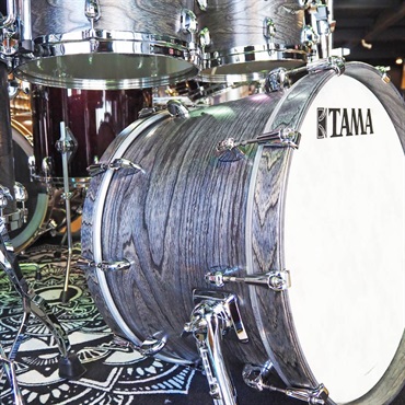 TAMA STAR Walnut 4pc Drum Kit [20BD，14FT，12&10TT] -Satin Charcoal Japanese Sen- 画像7