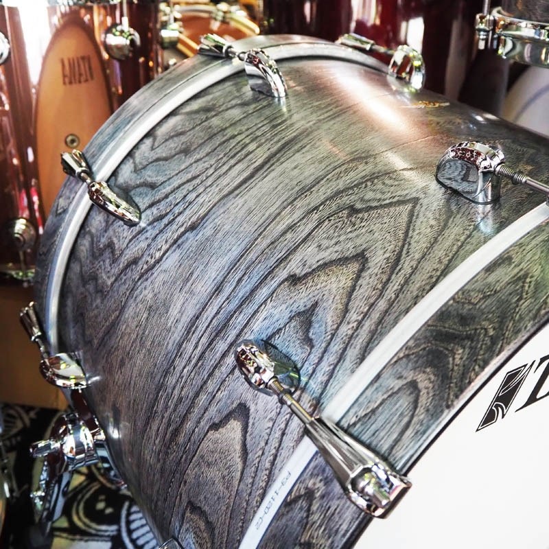 TAMA STAR Walnut 4pc Drum Kit [20BD，14FT，12&10TT] -Satin Charcoal Japanese Sen- 画像8