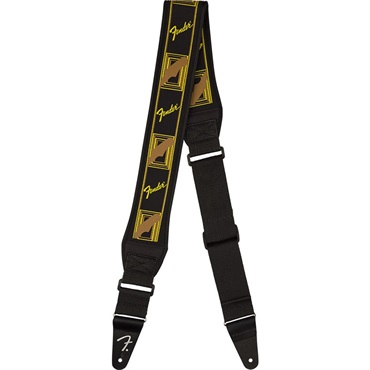 Fender USA SWELL NEOPRENE STRAP BLK/YLW/BRN MONO 2.5(#0990694208) 画像2