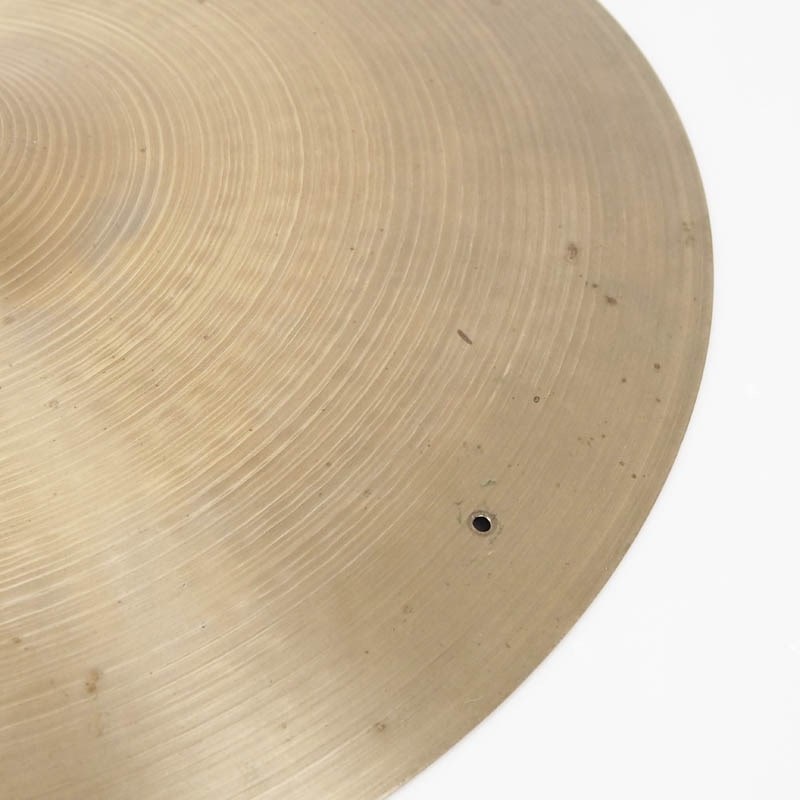 Zildjian 【Vintage】70s A Zildjian Light Ride 18'' [1590g/リベットホールあり］ 画像6