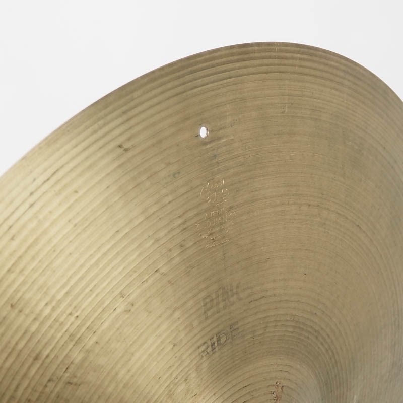 Zildjian 値下げしました！【Vintage】70s A Zildjian Ping Ride 18'' [2268g/リベットホールあり］ 画像3
