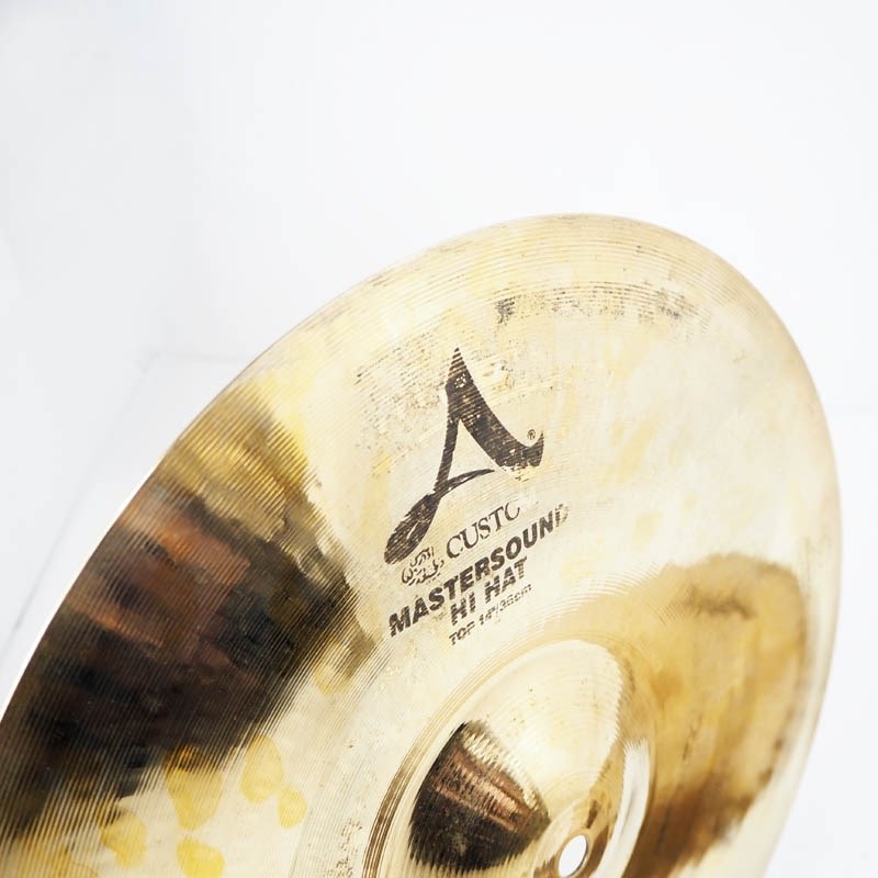 Zildjian USED 中古 A Custom Mastersound HiHat 14 pair [1068g/1310g] 画像3