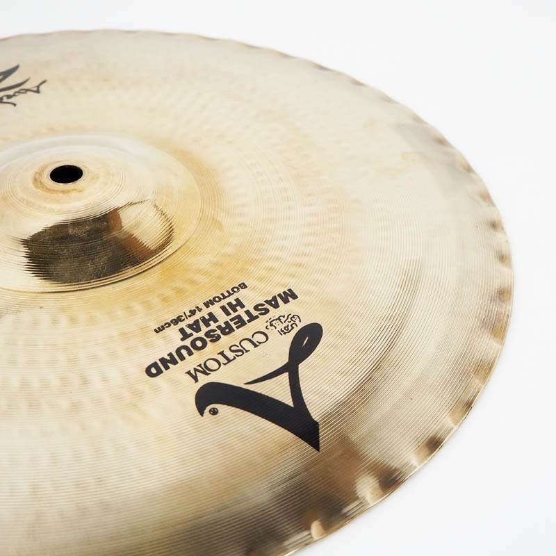 Zildjian USED 中古 A Custom Mastersound HiHat 14 pair [1068g/1310g] 画像7
