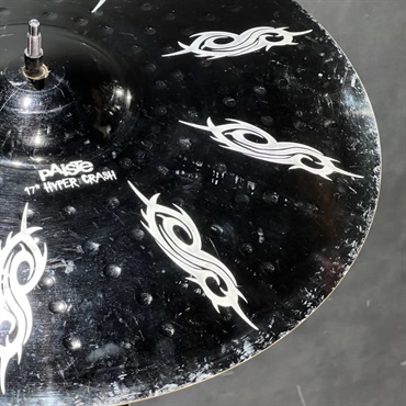 【割アリ】クラッシュシンバルPAiSTe power crash 17㌅ 難アリ】Paiste Power Crash 17 亀裂あり ドラム