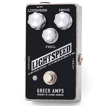 Greer Amps Lightspeed Organic Overdrive - Grayscale ｜イケベ