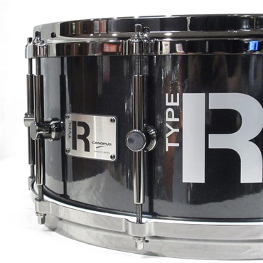 CANOPUS MTR-1465DH [Type-R BULLET Snare Drum 14''×6.5'' - Black Metallic] 画像1
