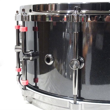 CANOPUS MTR-1465DH [Type-R BULLET Snare Drum 14''×6.5'' - Black Metallic] 画像3