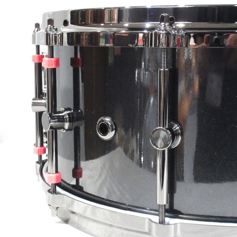 CANOPUS MTR-1465DH [Type-R BULLET Snare Drum 14''×6.5'' - Black Metallic] 画像3