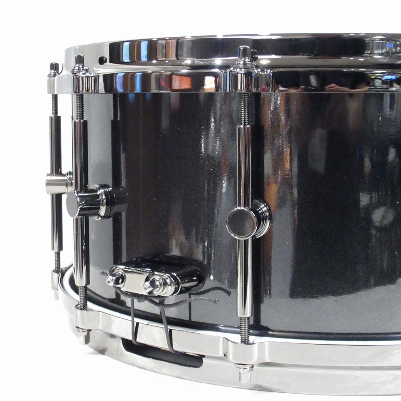 CANOPUS MTR-1465DH [Type-R BULLET Snare Drum 14''×6.5'' - Black Metallic] 画像4