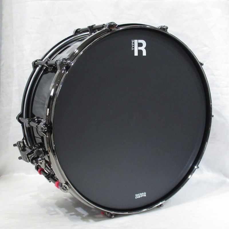 CANOPUS MTR-1465DH [Type-R BULLET Snare Drum 14''×6.5'' - Black Metallic] 画像5