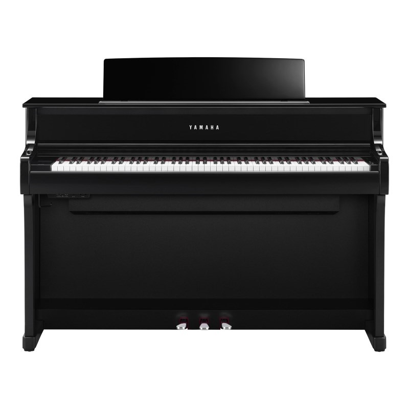 YAMAHA 【6月以降据付予定】CLP-875PE 黒鏡面艶出し仕上げ(代引不可)(全国基本配送設置料込み、階段上げ・特殊作業・一部地域別途お見積り) 画像1