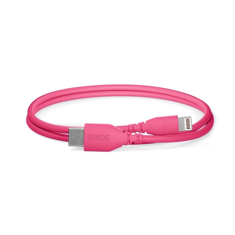 RODE SC21-P(ピンク)(ロード)(USB-C - Lightning 30cm) 画像1