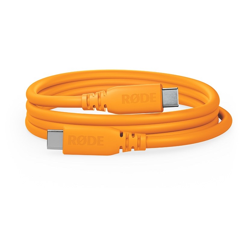 RODE SC27-O(オレンジ)(ロード)(USB-C - USB-C 2.0m)(5Gbps)(60W) 画像1