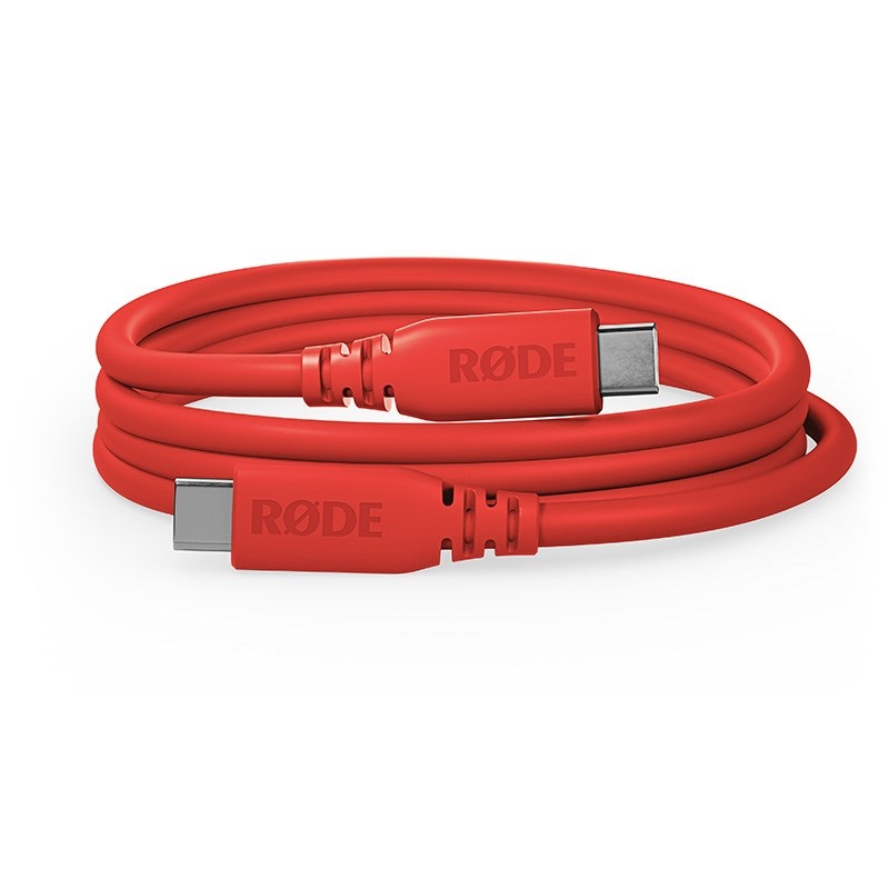 RODE SC27-R(レッド)(ロード)(USB-C - USB-C 2.0m)(5Gbps)(60W) 画像1