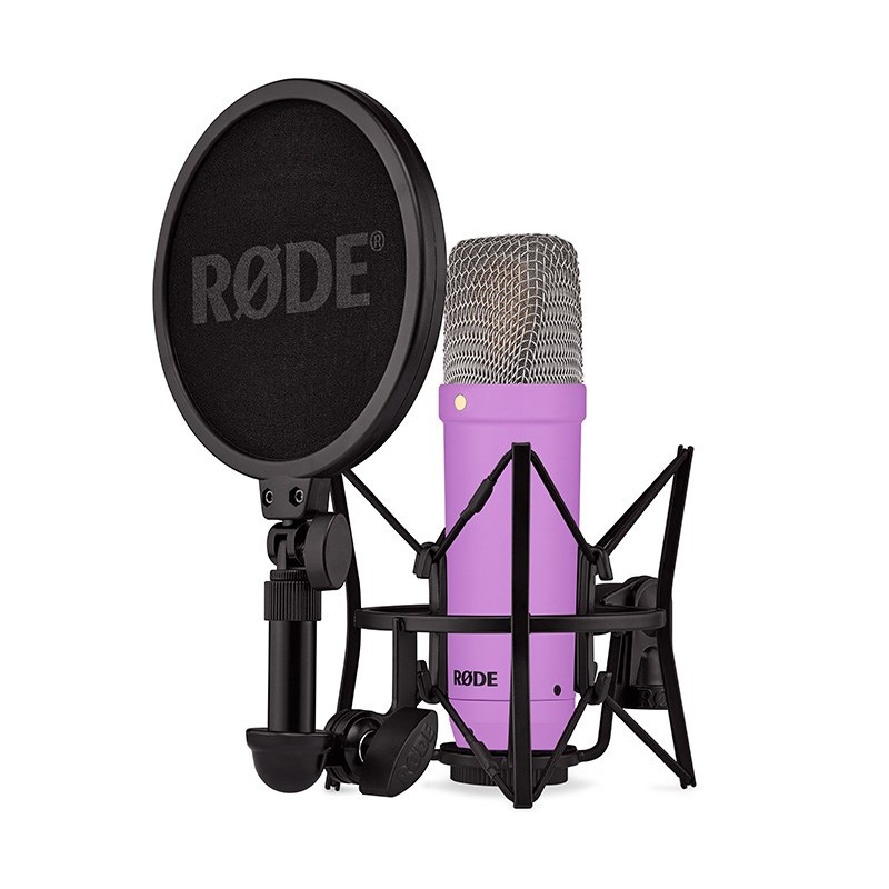 RODE NT1 SIGNATURE PURPLE(ロード)(ラージダイアフラムコンデンサーマイク) 画像1