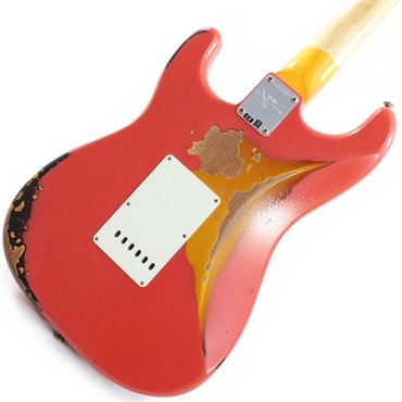 Fender Custom Shop 2023 Collection Time Machine 1960 Stratocaster Heavy Relic (Aged Fiesta Red over 3-Tone Sunburst) [SN.CZ572347] 【特価】 画像6