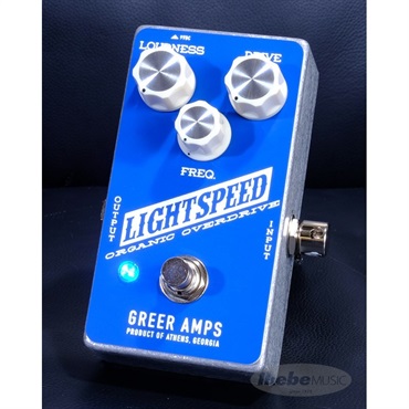Greer Amps Lightspeed Organic Overdrive - Standard Blue 画像1