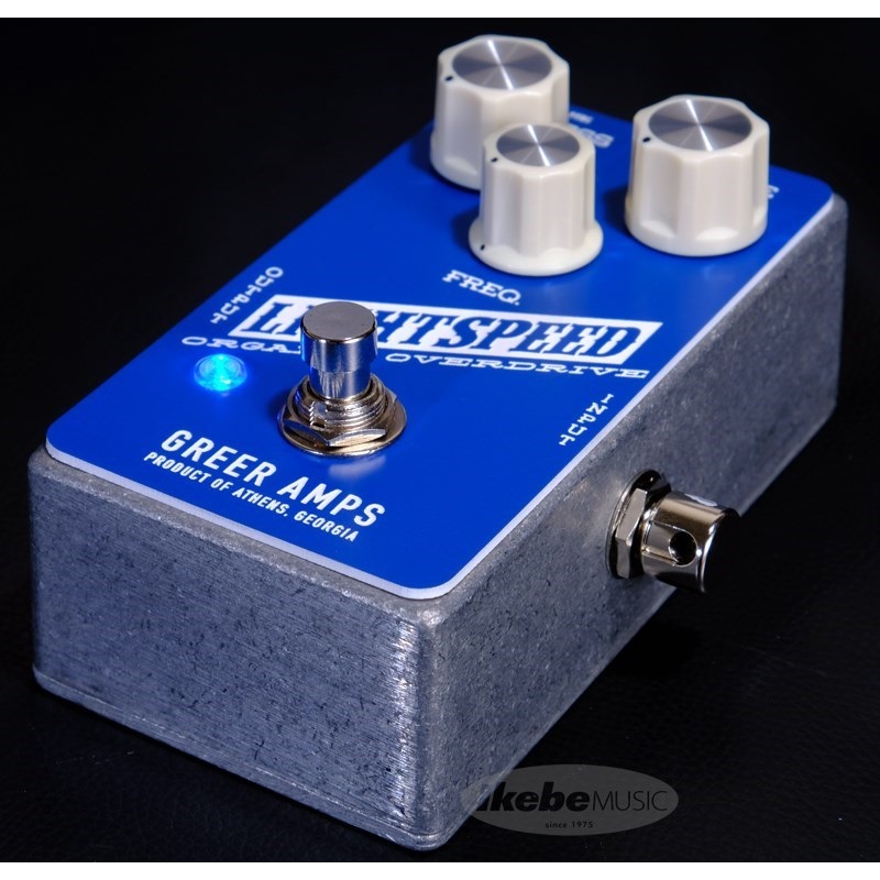 Greer Amps Lightspeed Organic Overdrive - Standard Blue 画像4