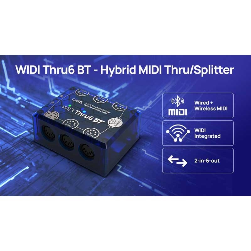 CME PRO WIDI Thru6 BT 画像2