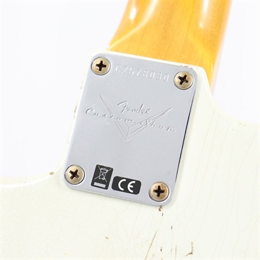 Fender Custom Shop 2019 Collection Time Machine 1959 Stratocaster Heavy Relic (Aged Olympic White) [SN.CZ578030] 画像6