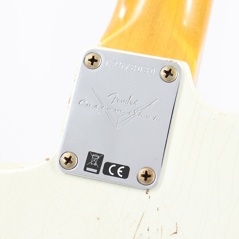 Fender Custom Shop 2019 Collection Time Machine 1959 Stratocaster Heavy Relic (Aged Olympic White) [SN.CZ578030] 画像6