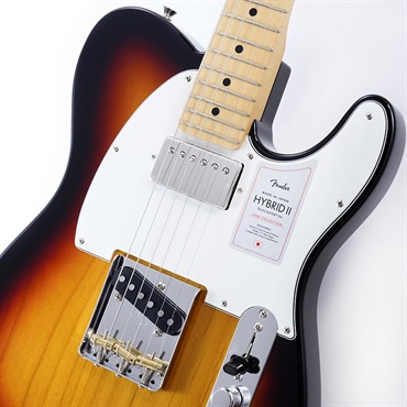 Fender Made in Japan 2024 Collection Hybrid II Telecaster SH (3-Color Sunburst/Maple) 画像3