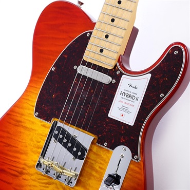 Fender Made in Japan 2024 Collection Hybrid II Telecaster FMT (Flame Sunset Orange Transparent/Maple) 画像3