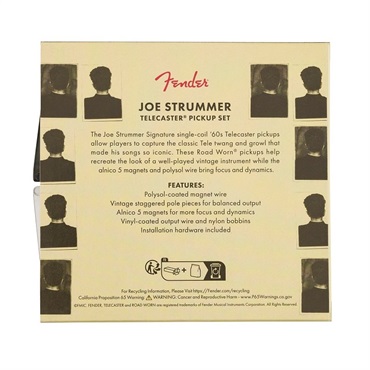 Fender USA JOE STRUMMER SIGNATURE TELECASTER PICKUP SET(0992392000) 画像3