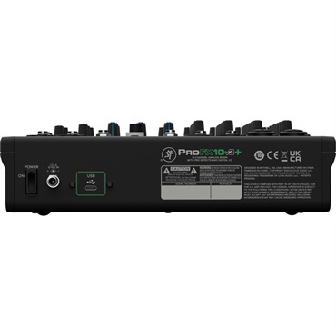 MACKIE ProFX10v3+ 【USB-C端子内蔵 10チャンネルアナログミキサー】 画像3
