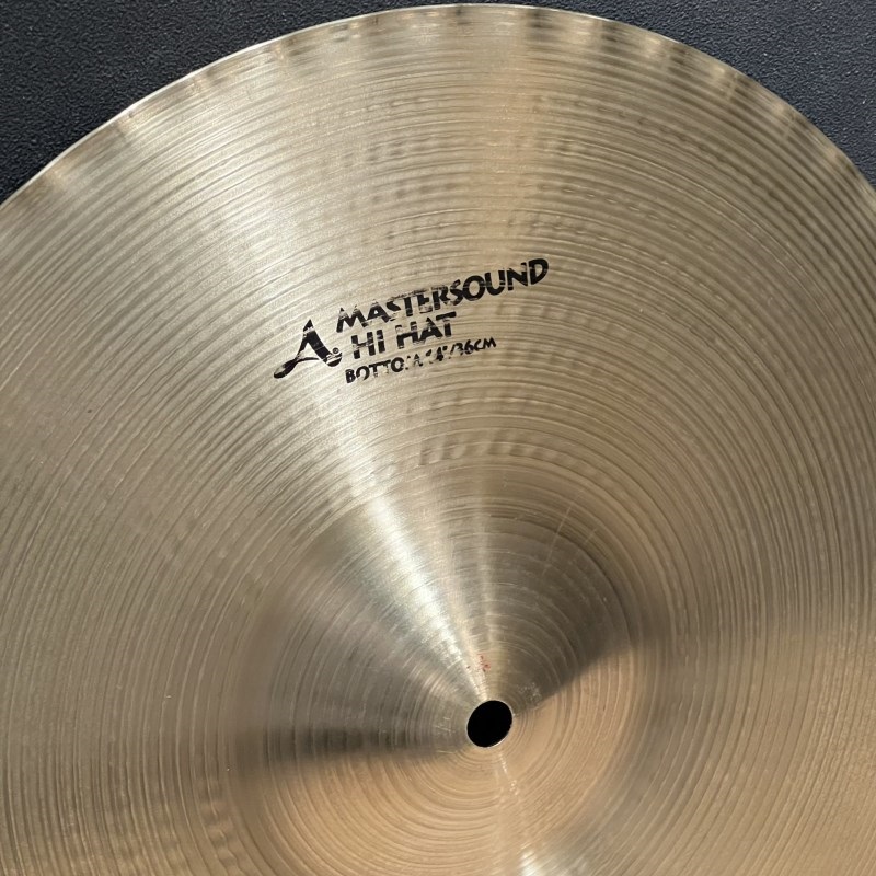 Zildjian USED 中古 【値下げしました！】 A Zildjian Mastersound HiHat 14 Bottom [14MS.HHBM][1565g]【委託品】 画像1