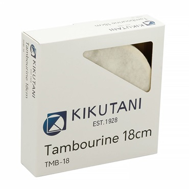 Kikutani TMB-18 [皮つきタンバリン / 直径18cm] 画像1