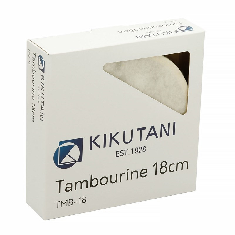 Kikutani TMB-18 [皮つきタンバリン / 直径18cm] 画像1