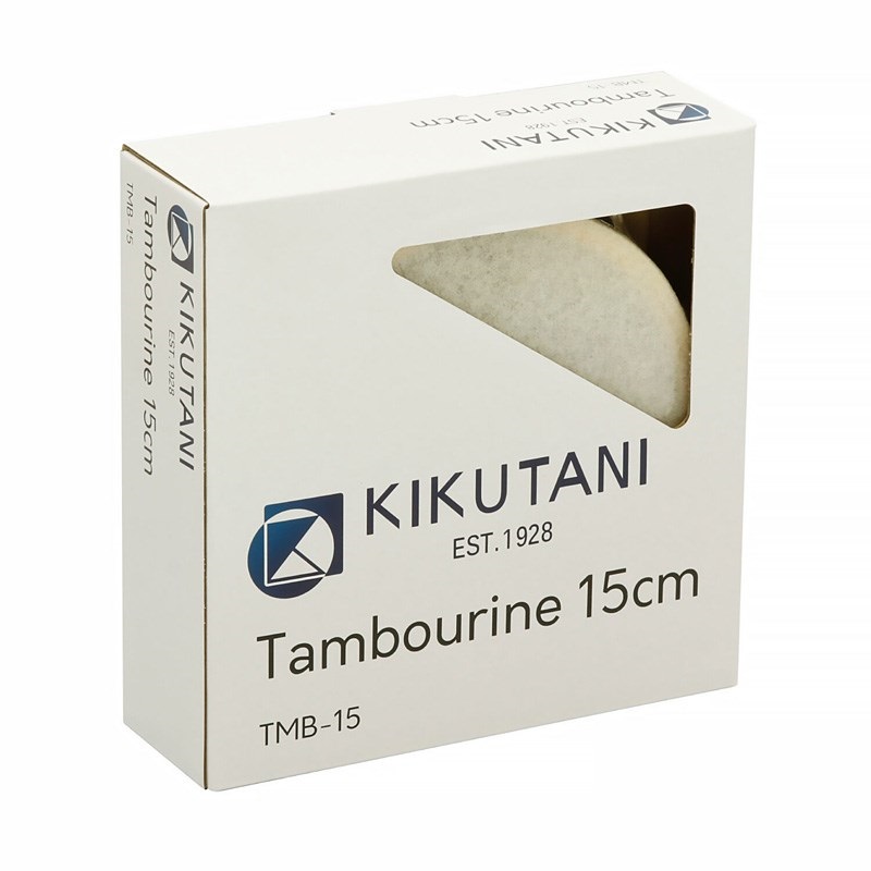 Kikutani TMB-15 [皮つきタンバリン / 直径15cm] 画像1