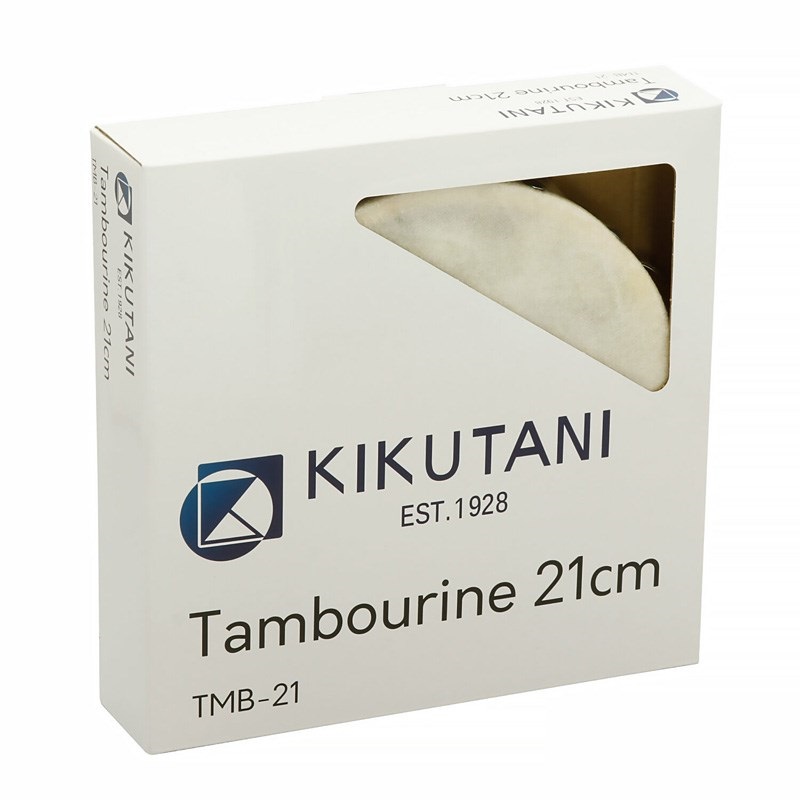 Kikutani TMB-21 [皮つきタンバリン / 直径21cm] 画像1