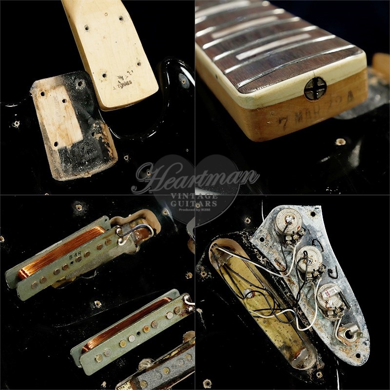 Fender USA VINTAGE Jazz Bass '72 Black/R 画像6