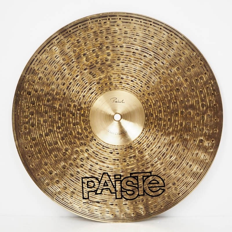 【割アリ】クラッシュシンバルPAiSTe power crash 17㌅ 本物新品保証】 割アリ】クラッシュシンバルPAiSTe power crash