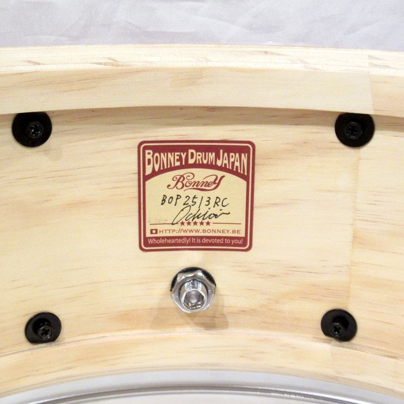 BONNEY DRUM JAPAN BOP Snare Drum 14''×6'' - Red Chili【石若