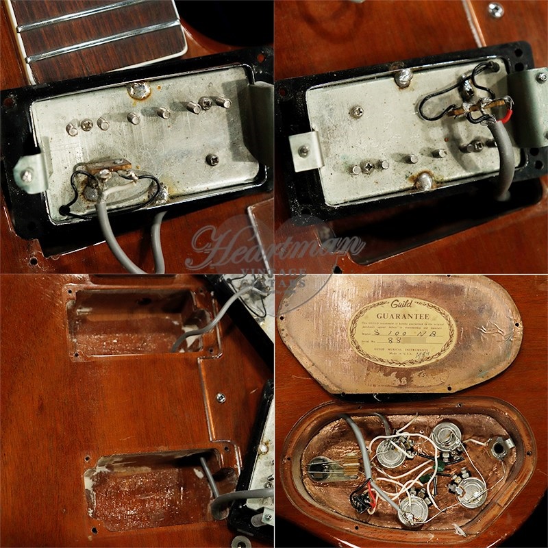 GUILD VINTAGE S-100 Standard '73 Natural 画像6