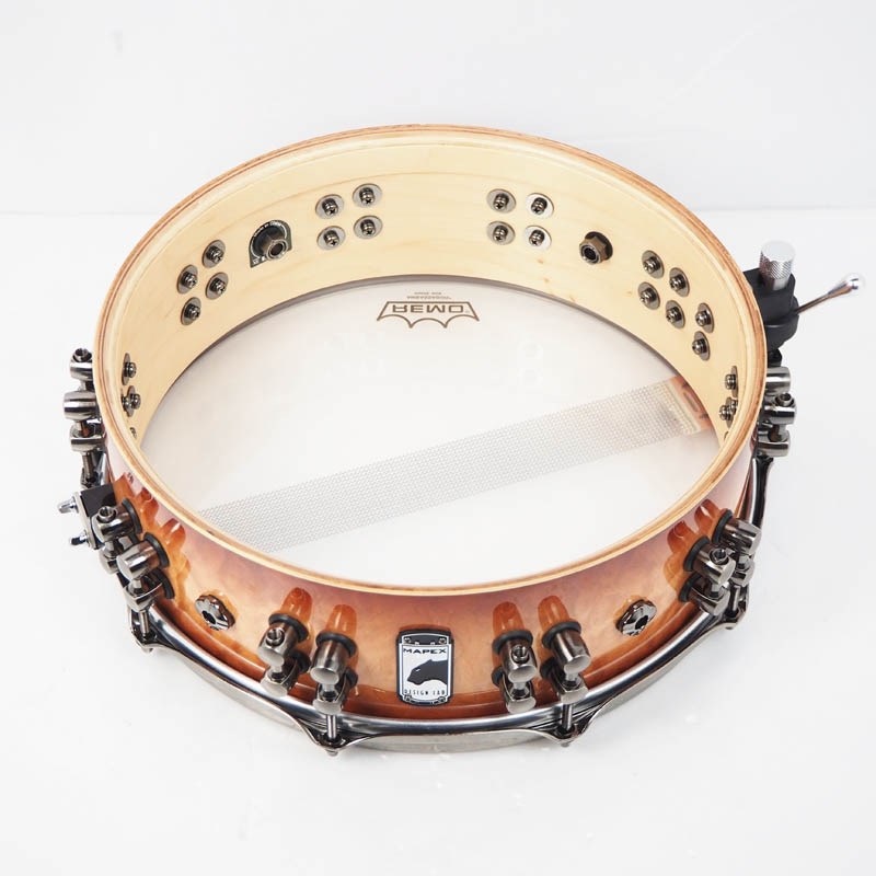 MAPEX BPDLMH4460LPW [Black Panther Design Lab Artist Snare /RUSS MILLER / VERSATUS 14×4.625] 画像9