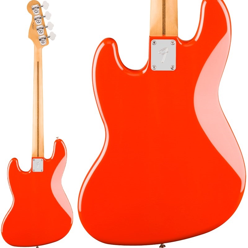Fender MEX Player II Jazz Bass (Coral Red/Maple) 【Fender The Spring Summer 2025 Campaign】 画像1