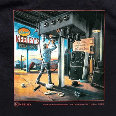 keeley 【GW激得セール】 Pedal Shop T-Shirt(L) ｜イケベ楽器店