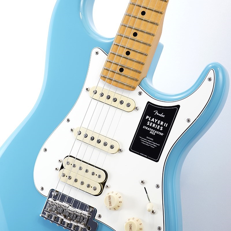 Fender MEX Player II Stratocaster HSS (Aquatone Blue/Maple)【Fender The Spring Summer 2025 Campaign】 画像3